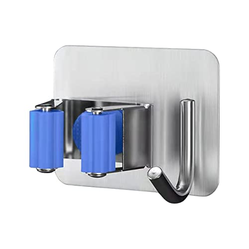 Mop Holder Steel Blue- 1 pc