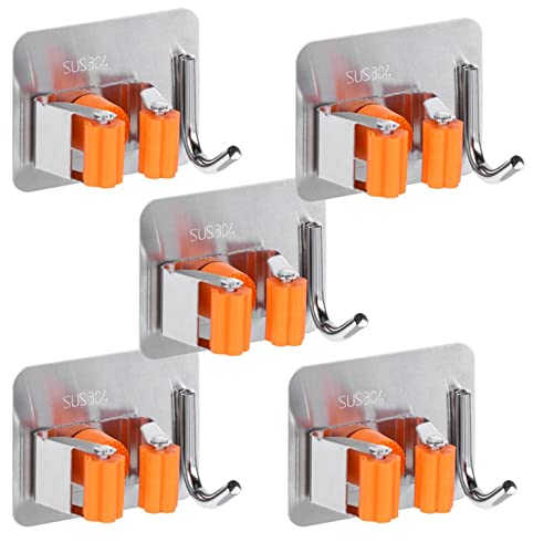 Mop Holder Steel Orange- 5 pc