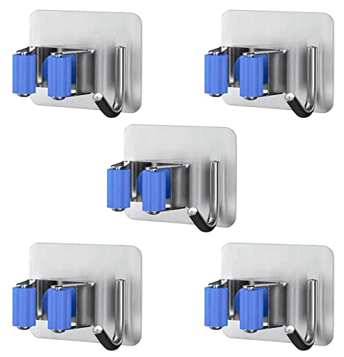 Mop Holder Steel Blue- 5 pc