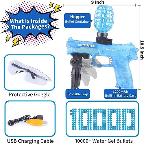 Toy Gun for Kids - Safe, Lightweight, and Fun Play with High-Speed Gel Blaster Toy Gun for Indoor & Outdoor Games